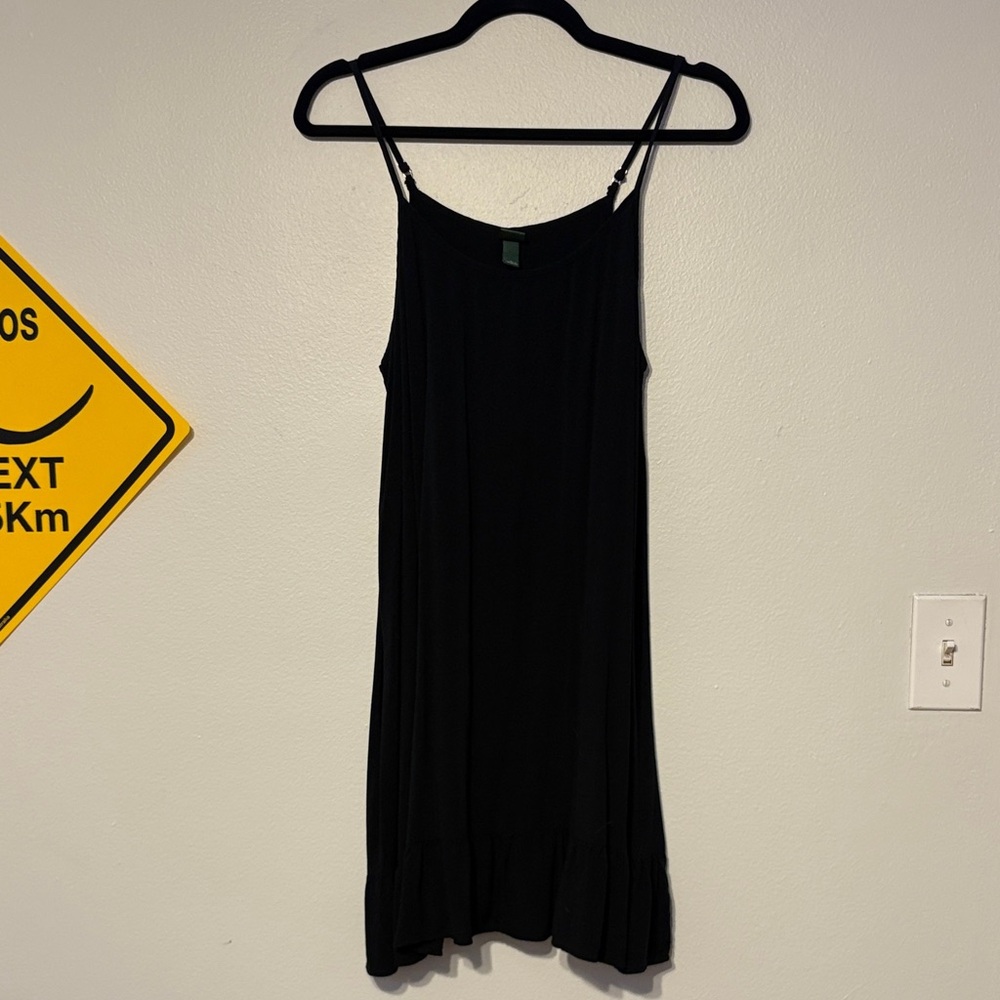 Wild Fable Black Midi Dress